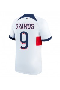 Fotbalové Dres Paris Saint-Germain Goncalo Ramos #9 Venkovní Oblečení 2023-24 Krátký Rukáv